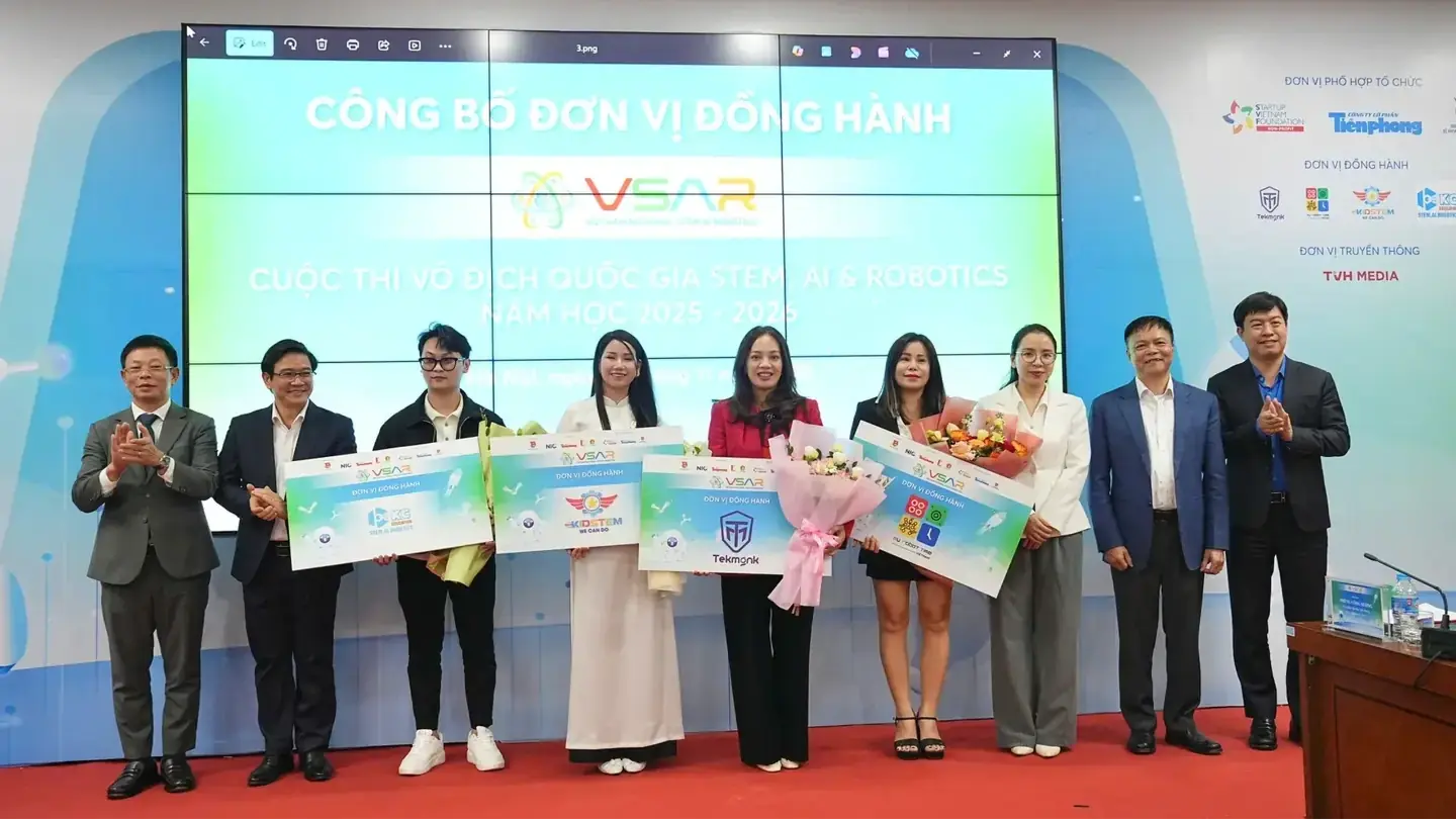 Công bố cuộc thi vô địch quốc gia STEM, AI, Robotics